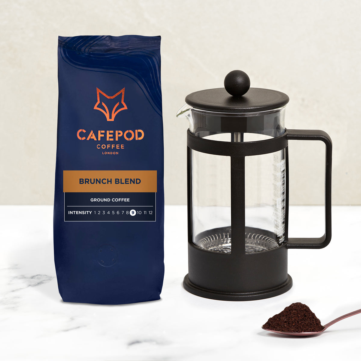 Cafetière &amp; Ground Coffee Trial Kit