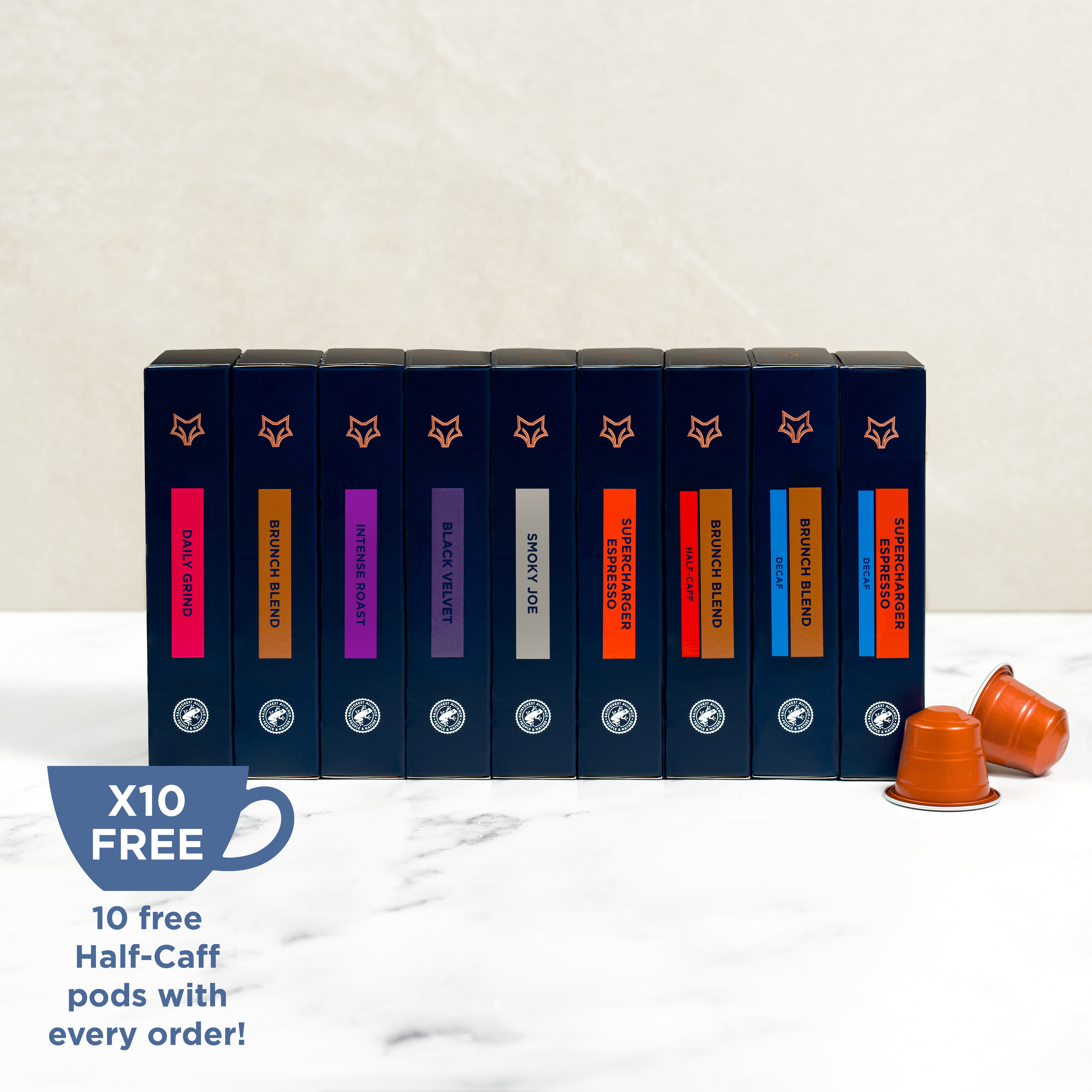 Nespresso® Compatible Pods Strong Pack